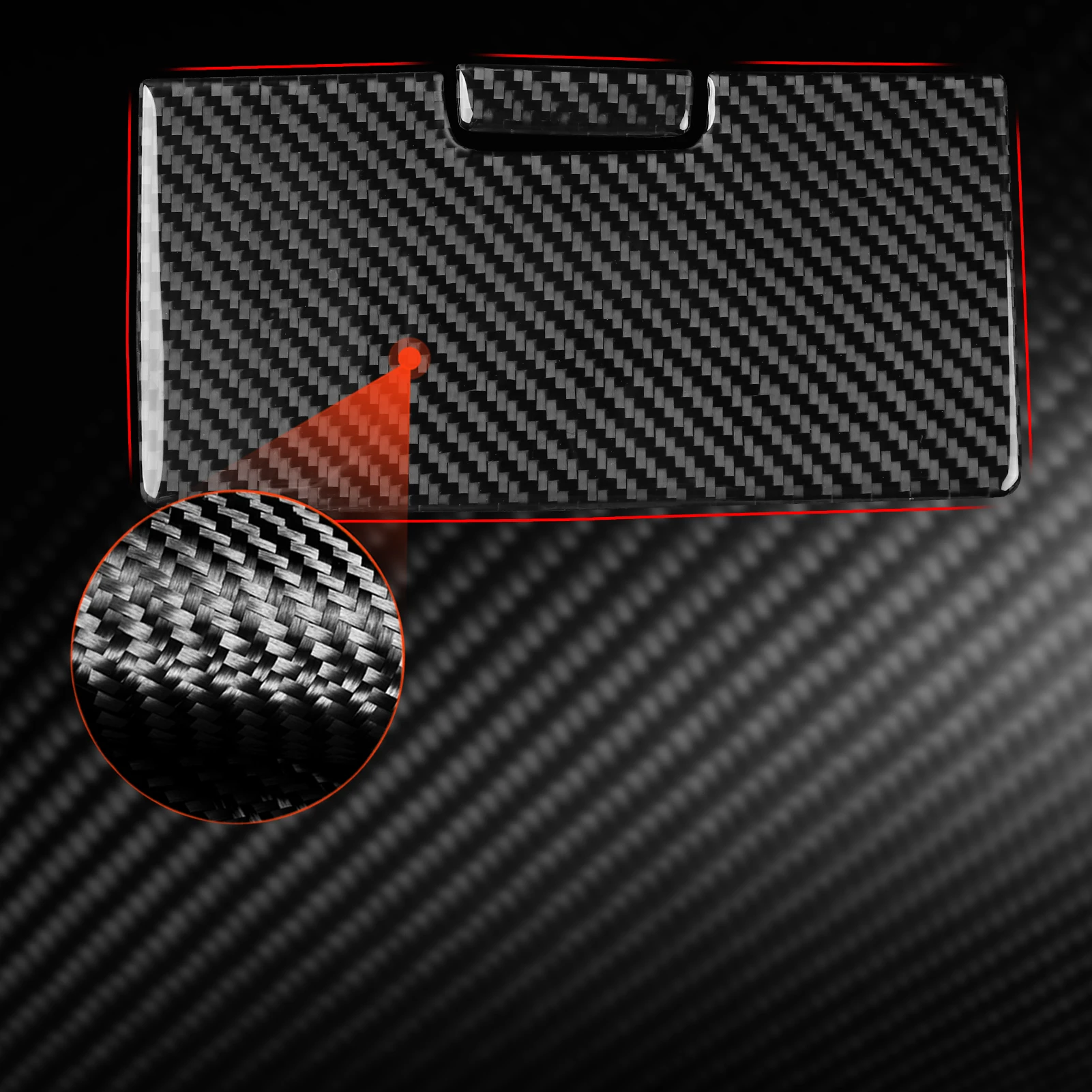 

Настоящее углеродное волокно, автомобильные аксессуары, чехол для очков, декоративная крышка, мягкая наклейка для Kia Sportage 2011 2012 2013 2014 2015 2016