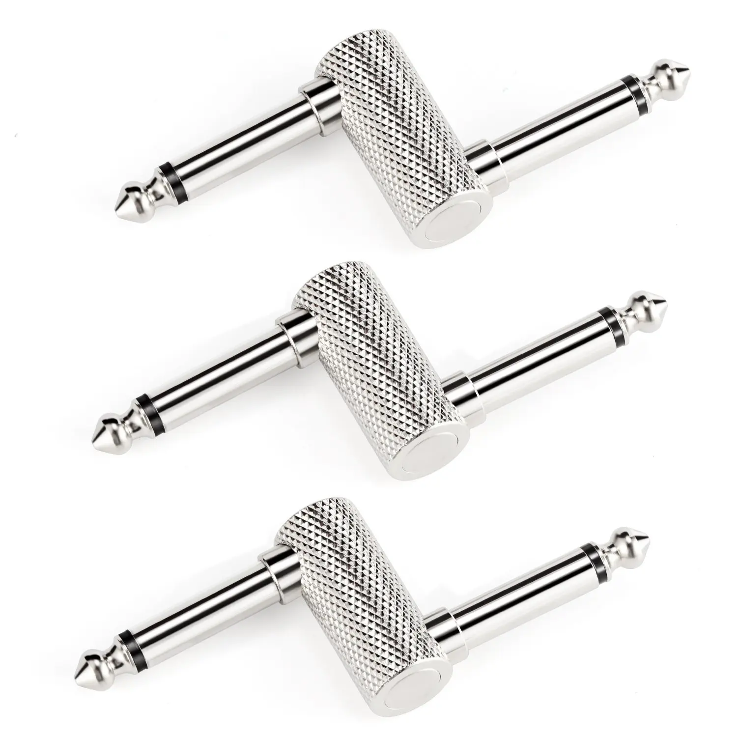 SMIEA Cavi patch per cavi patch da 3 pezzi per il collegamento di pedali effetti per chitarra