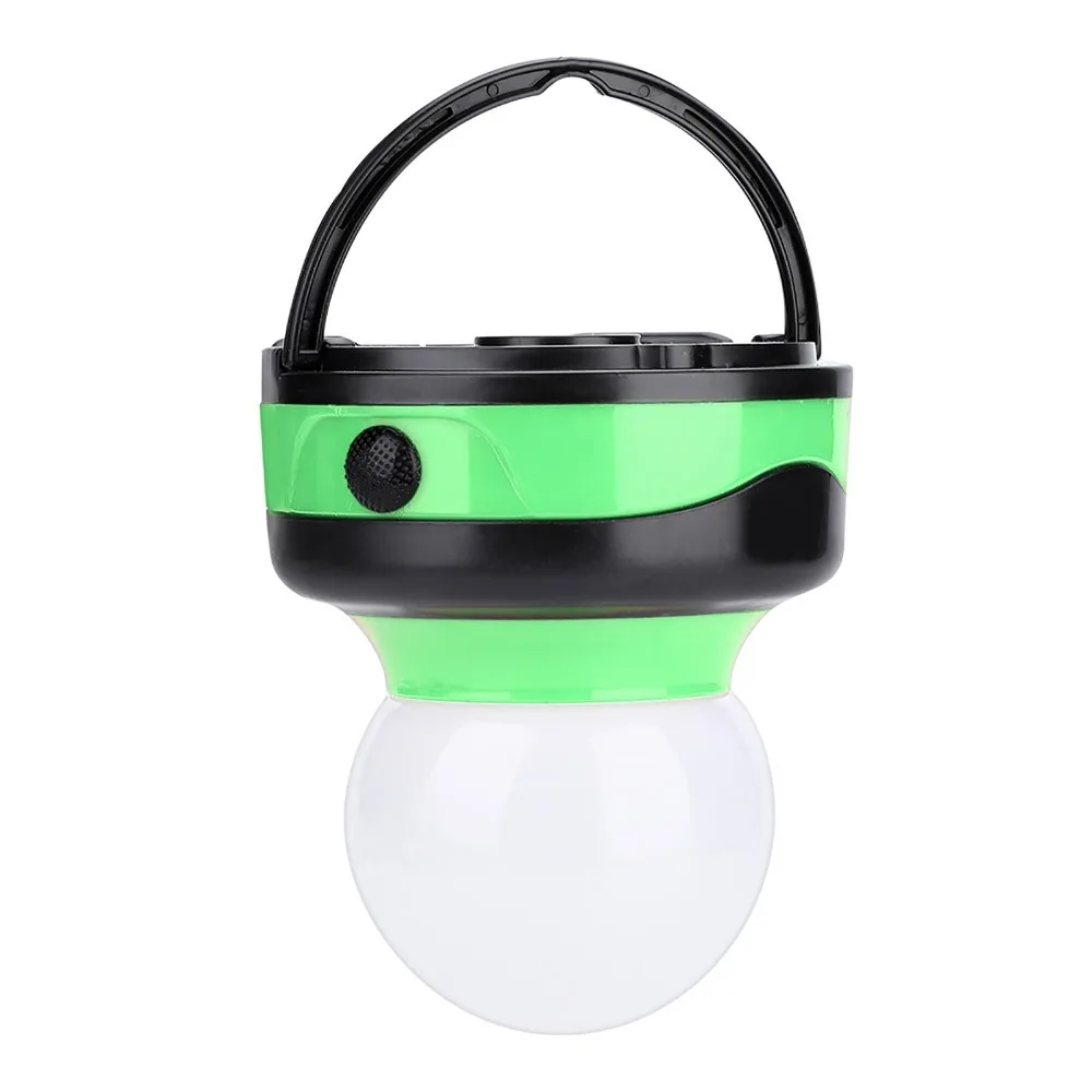 Durable Portable LED Flashlight Tent Light Mini Round Battery-Powered LED Tent Light Camping Light Mountaineering