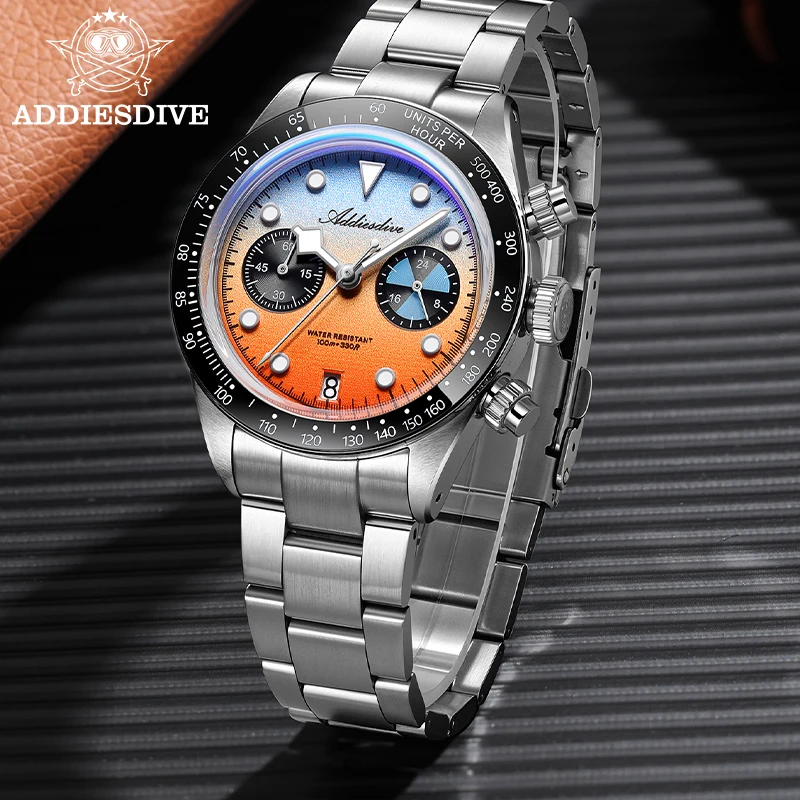 ADDIESDIVE Men's Chronograph Q - Zero Luxury Watch recension och pris