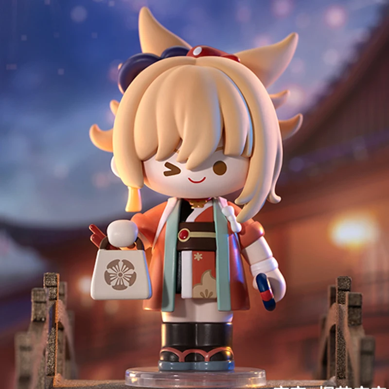 Original genshin impacto animação jogo brinquedos periféricos hutao albedo barbara tartaglia anime modelo de ação figuras coleção