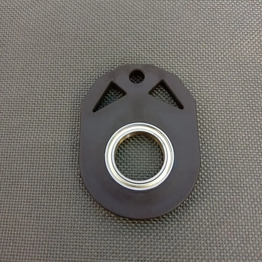 Relieve Boredom Keychain Fidget Spinner Anti-Anxiety Noctilucent Fingertip Spinning Keyring Creative Light Trendy