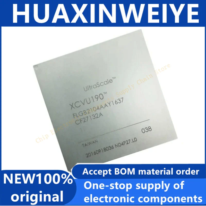 

100% New XCVU190-2FLGB2104E BGA2104 Chipset Integrated circuit electronic components