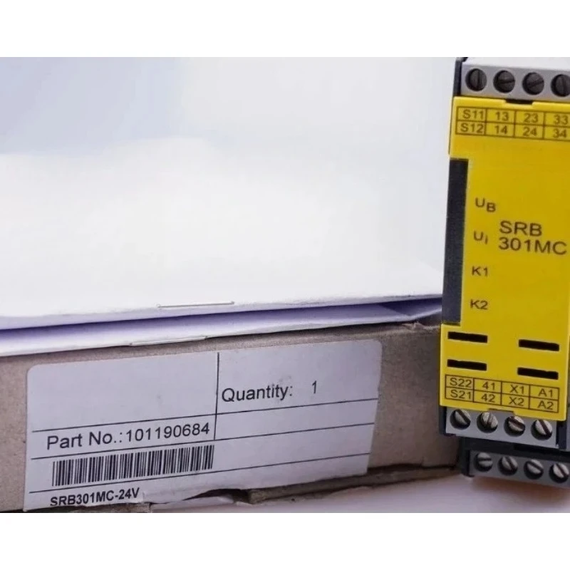 

Абсолютно новый оригинальный модуль реле безопасности SRB301MC-24V, хит продаж, быстрая доставка