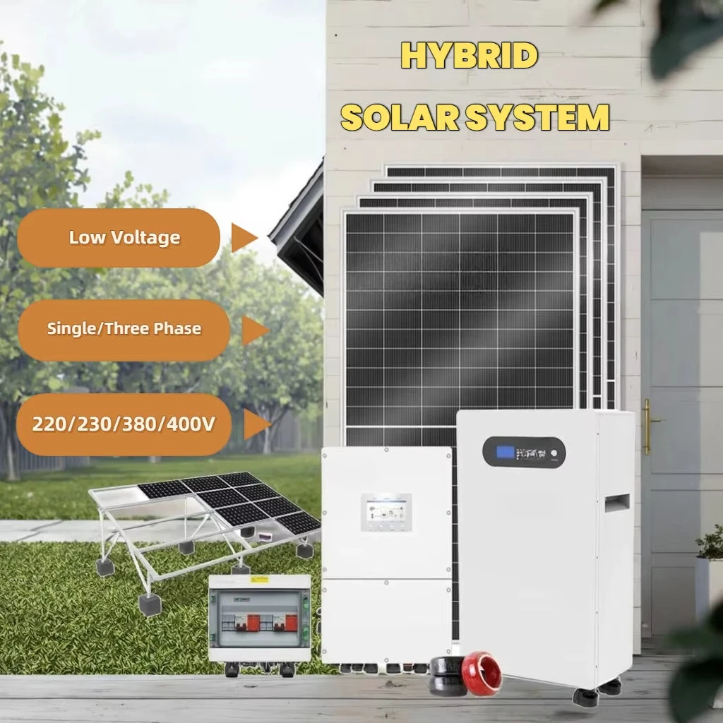 نظام Lumitech 100kw الشمسي مع بطارية مخصصة نظام الطاقة الشمسية عالي الجهد مجموعة كاملة لنظام الطاقة الشمسية الهجين