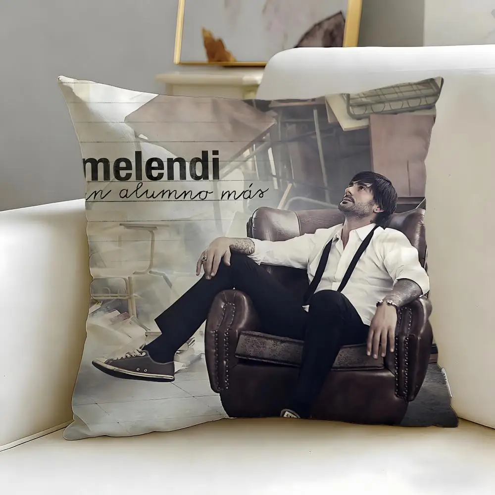 Celebrity Melendi Cushion Cover Soft & Easy-Wash Pillow Case – Versatile for Couch, Bed, Travel and Office