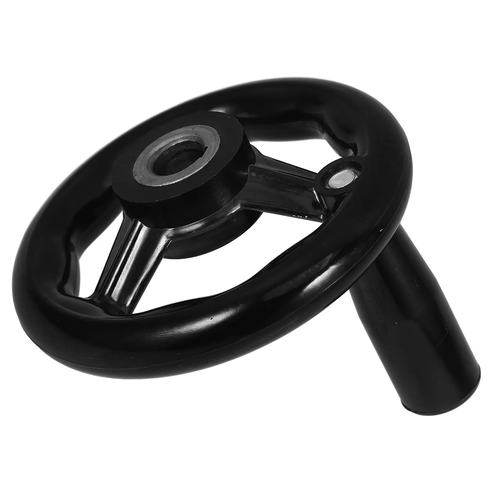 Three Spoke Bakelite Hand Wheel Rotary Hand Crank for Milling Machine Lathe Accessory Disassemble Wheel Crank Handle