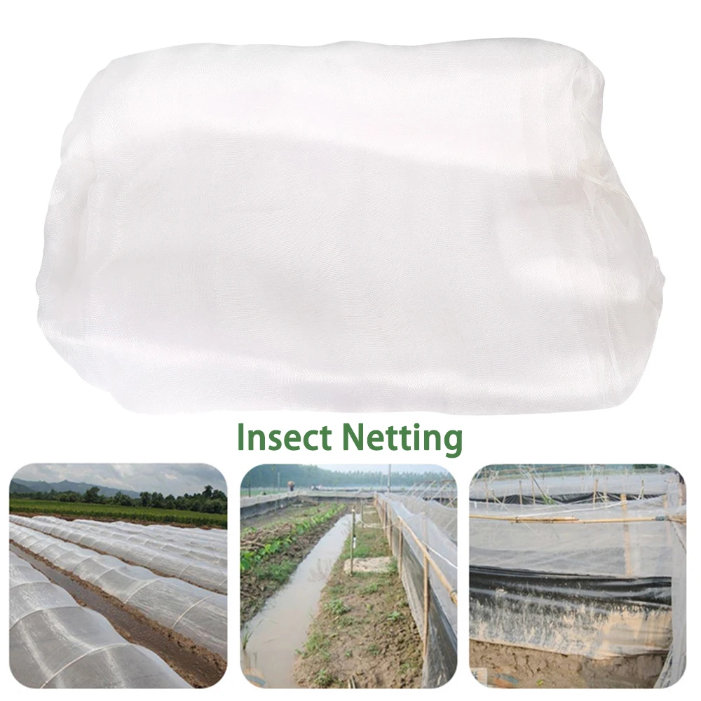 Garden Insect Protection Net Garden Vegetable Heavy Duty Woven Mesh Pests Control Anti-Bird Supplies Protecting Plants Fruits