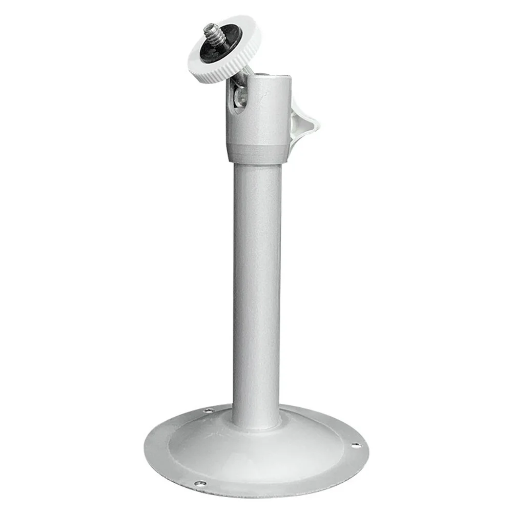 Adjustable Aluminum Alloy Wall Mount Bracket With 360° Rotation Heavy Duty  Bracket Fits Home Surveillance Camera Indoor Outdoor
