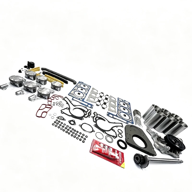 #￥for27201608 2027201613 2027201607 MLS Head Gasket Timing Chain Water Pump Balance Shaft Piston Cylinder Liner M272 3.0 3.5L V6