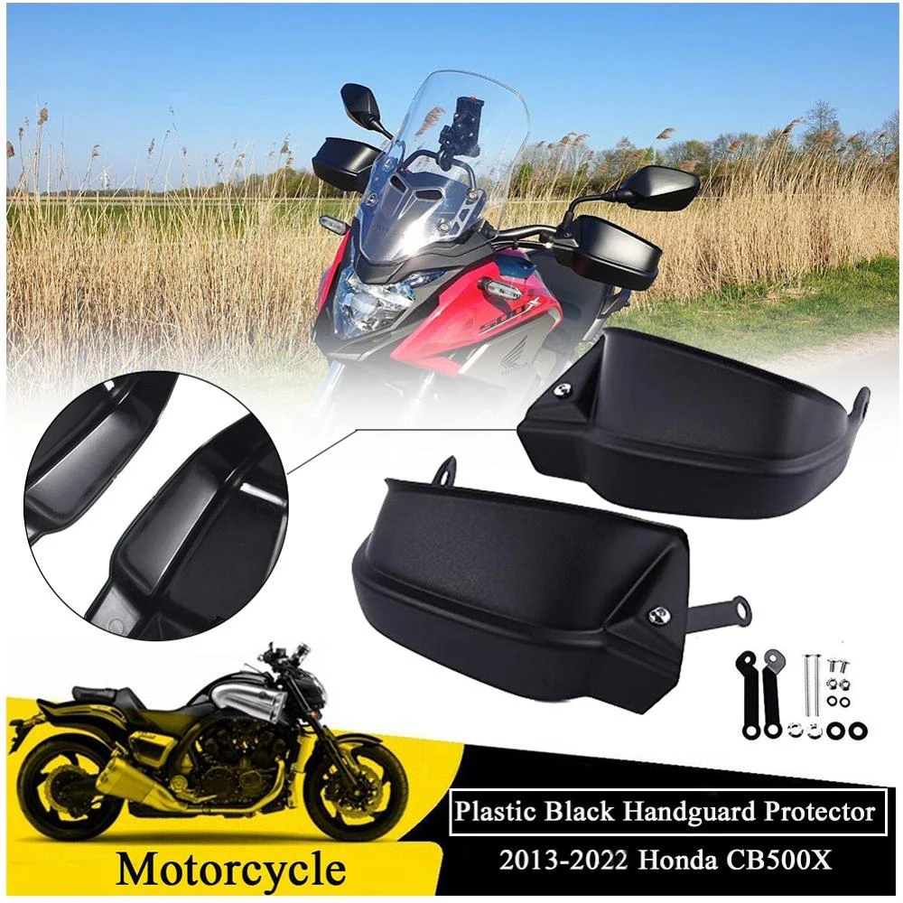 For Honda CB500X CB500F Handguard Brush Bar Hand Guard Brake Shell Protection Wind Shield Cover CB 500X 2016 2018 2021 2013~2022