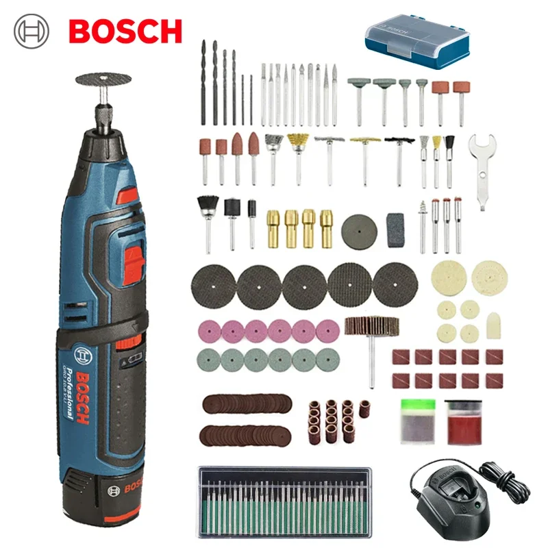 Bosch GRO 12V-35 Mini Grinder Machine Variable Speed Cordless Rotary Tools Kit Wood DIY Power Tool for Sanding/Polishing Machine