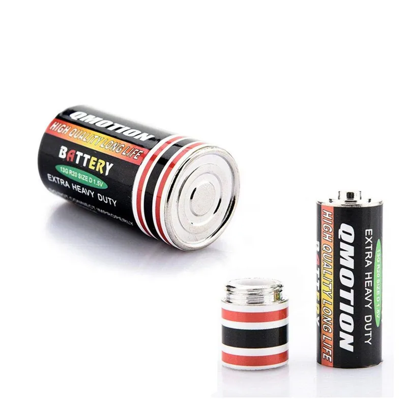 Feamos Hot Verborgen Geheime Container Case Stash Omleiding Veilig Aa Batterij Pil Box Cadeau