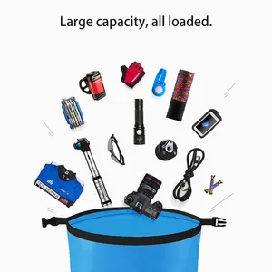 Toller wasserdichtes Bag 30L, Oberbeutel mit Brötchen, hält das Zahnrad zum Rafting, Boot, Schwimmen, Camping, Spaziergänge, Angeln, wasserdichtem Rucksack 8 Hauptverkaufsboot -Rucksack - №3