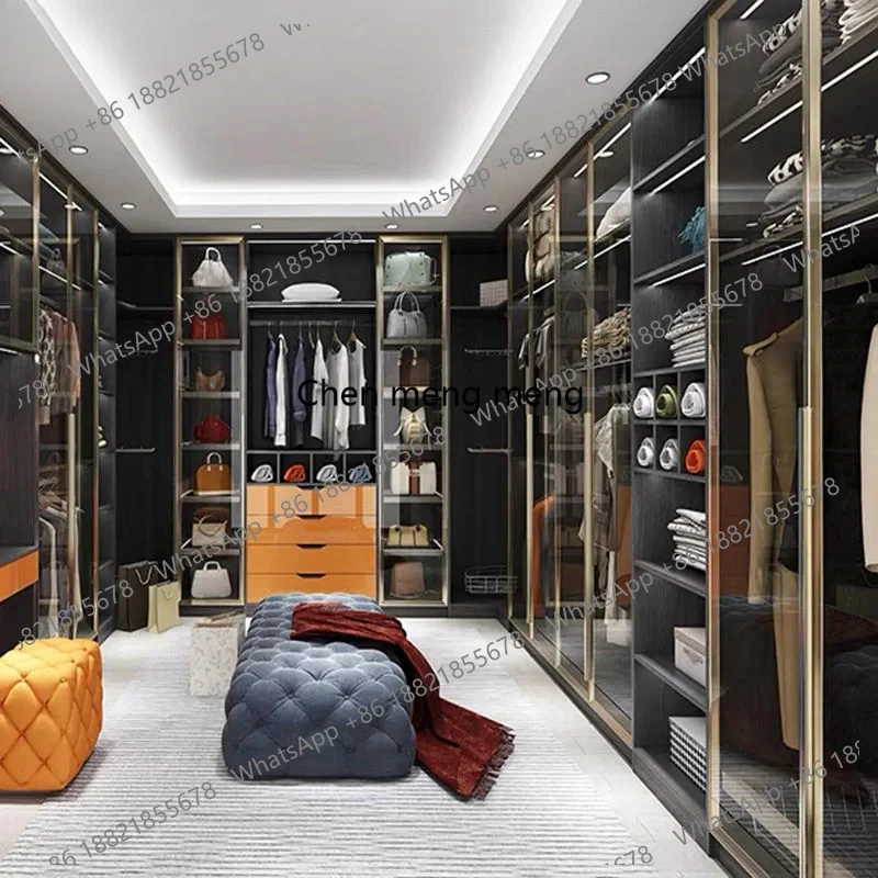 Cloakroom Storage Locker Customized Closet Showroom Closet Showroom Storage Cabinet Home Wardrobe Shopping Mall Display Cabinet