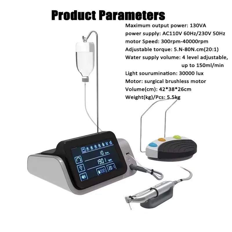 Motor COXO C-sailor Pro Motor De Implantes Dentales 30000lux Light 80N System Machine