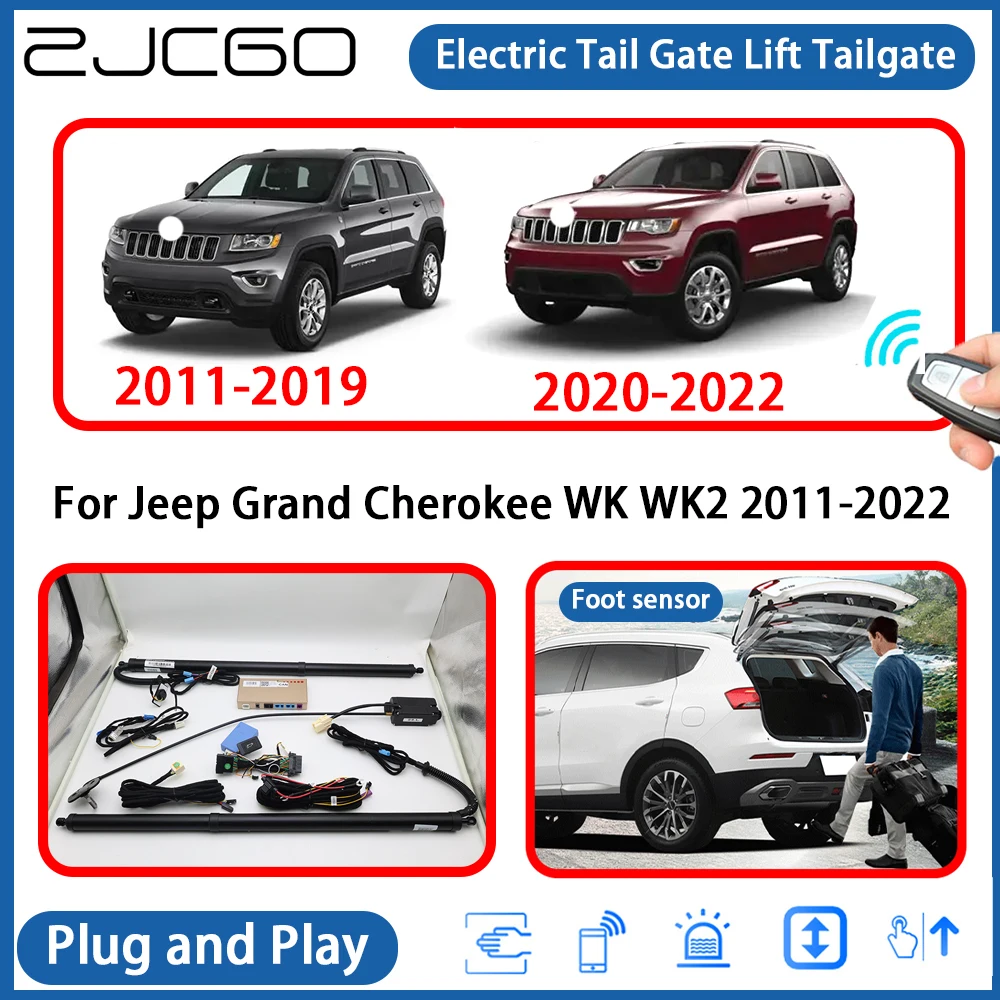 

for Jeep Grand Cherokee WK WK2 2011-2022 Automatic Powered Tailgate Power Liftgate Electric Tail Gate Lift Assisting System