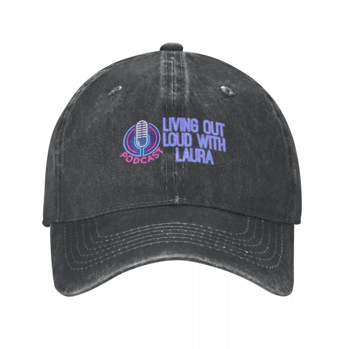 Living Out Loud with Laura podcast Cowboy Hat Christmas Hat Military Tactical Cap sun hat Women's Hats 2024 Men's