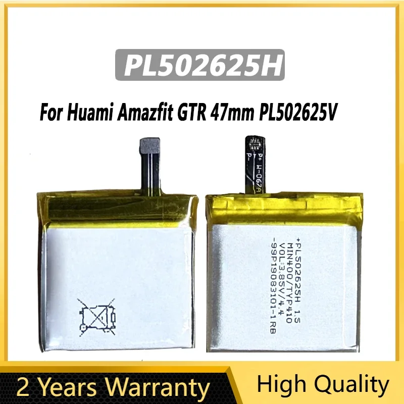 PL502625V Li-ion Battery For Huami Amazfit GTR 47mm Smart Sport Watch Batteries