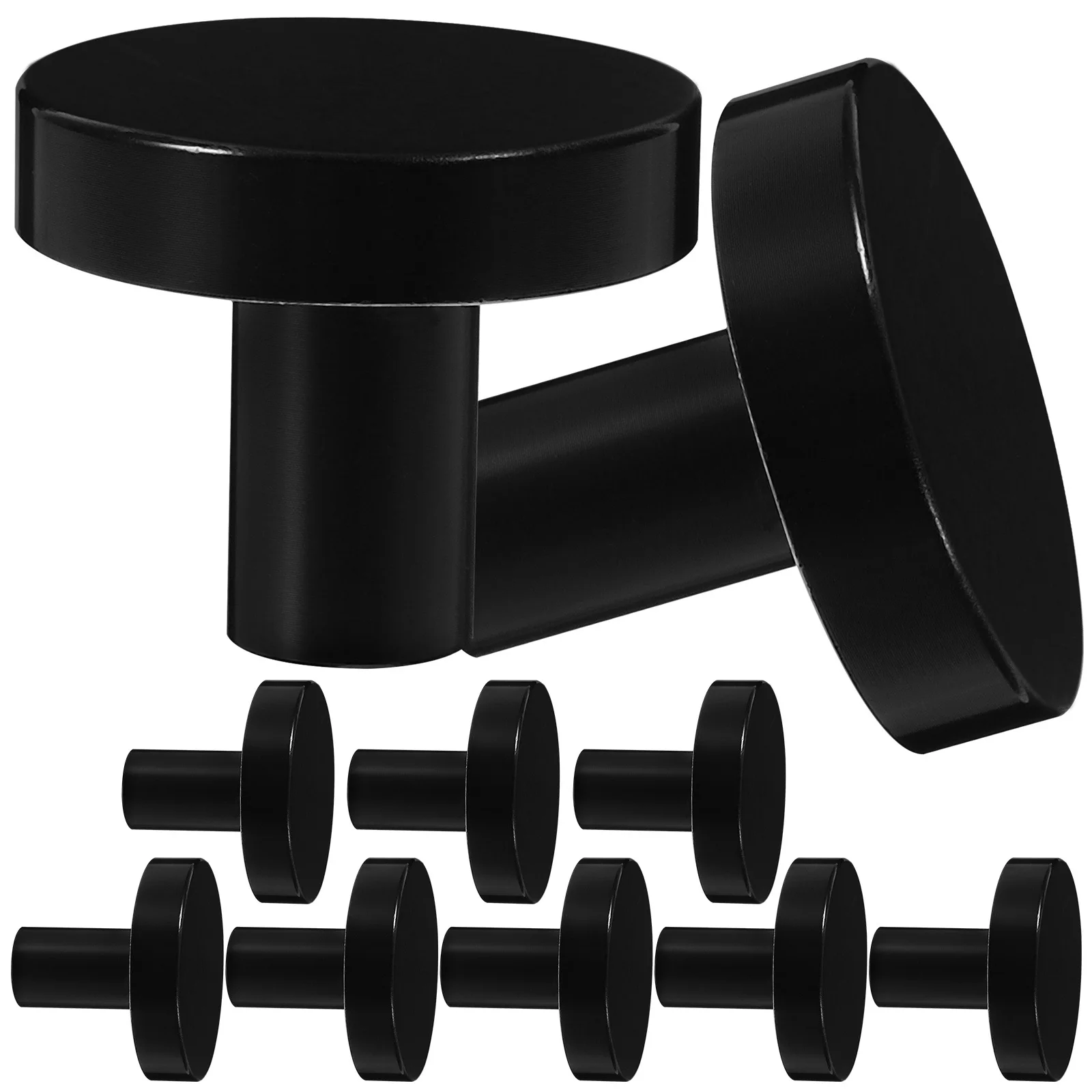 

10Pcs Cabinet Knob Metal Small Dresser Drawer Pulls Furniture Knobs Smooth Surface Practical for Cupboard Wardrobe