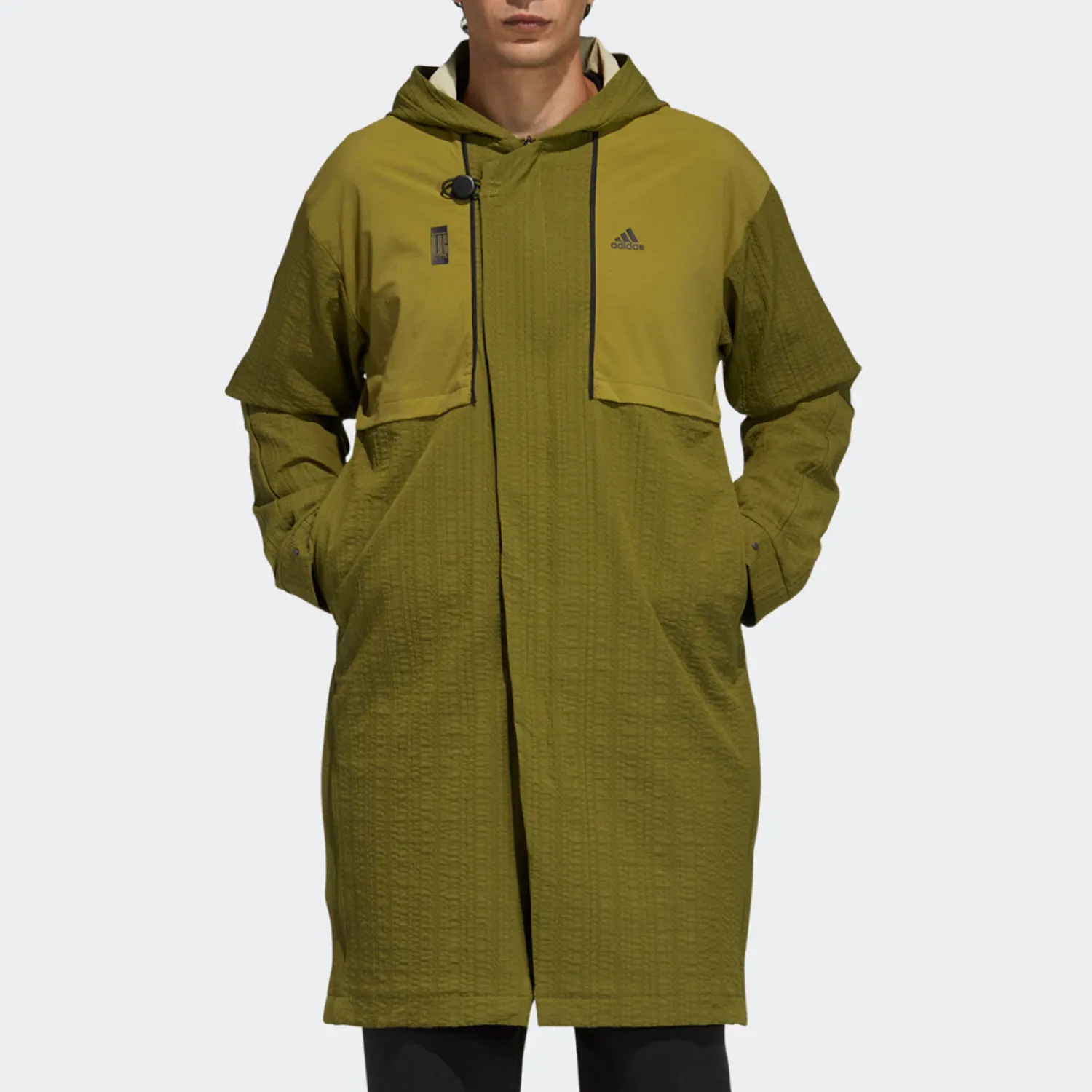 

Adidas genuine autumn men's sports training mid length jacket H39337