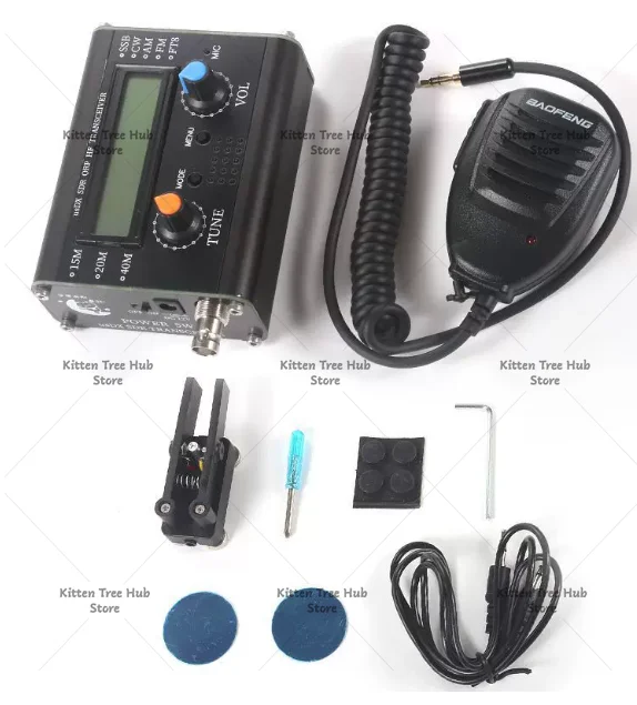 Open Source USDX HF Radio 3 Band Amateur Radio 5W usDX SDR QRP Transceiver