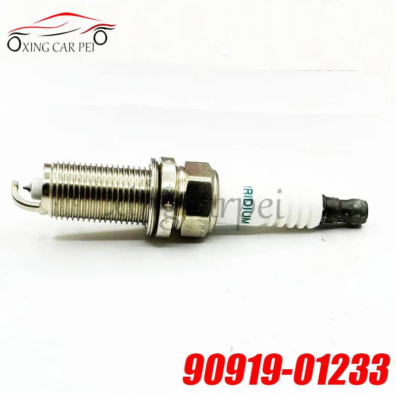 4pcs SK16HR11 90919-01233 Iridium Spark Plug For Toyota Camry Highlander RAV4 Scion 9091901233 3417SK16HR-11