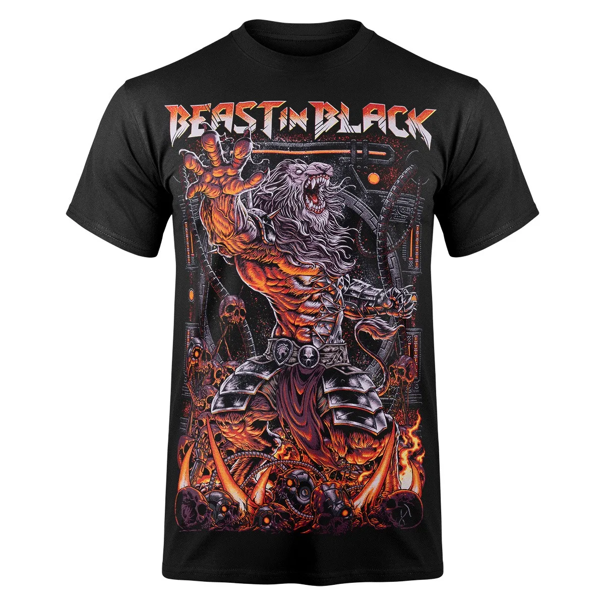 

Футболка BEAST IN BLACK POWER OF THE BEAST Мужчины Женщины Хлопковые футболки с короткими рукавами Ретро Хип-хоп Y2k Футболка Летние топы Мужская футболка