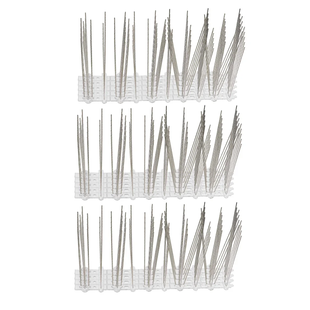 

Anti Bird Outdoor Spike Rust Resistant PC Plastic Chassis Fence Tool Garden Anti Bird Spike Garden Device