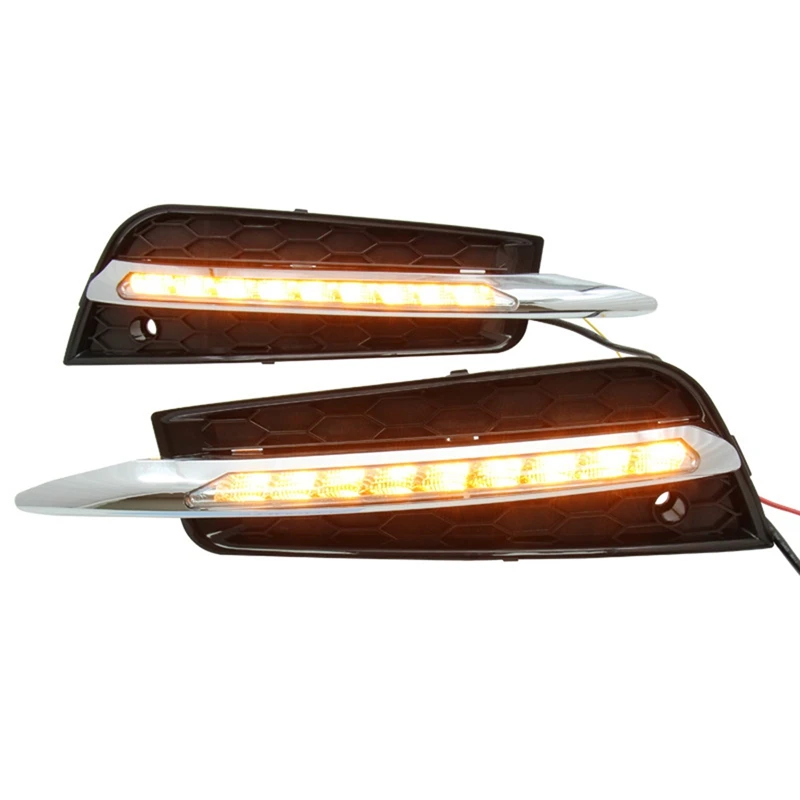 

For Chevy Cruze 2009-2013 LED Driving DRL Fog Lamp Cover Daytime Running Lights