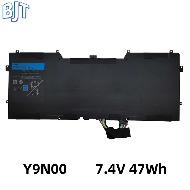 New Laptop Battery Y9N00 7.4V 47Wh 4 Cell for Dell XPS 12 13-l321x 13-l322x L321x Series Notebook 489XN WV7G0 PKH18 9Q23 C4K9V