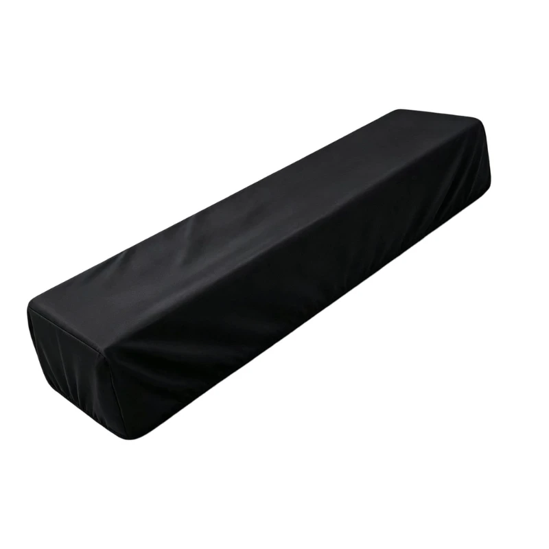 Piano Keyboard Dust Cover, Stretch Full-Cover Black Wrap for Home Storage JOME