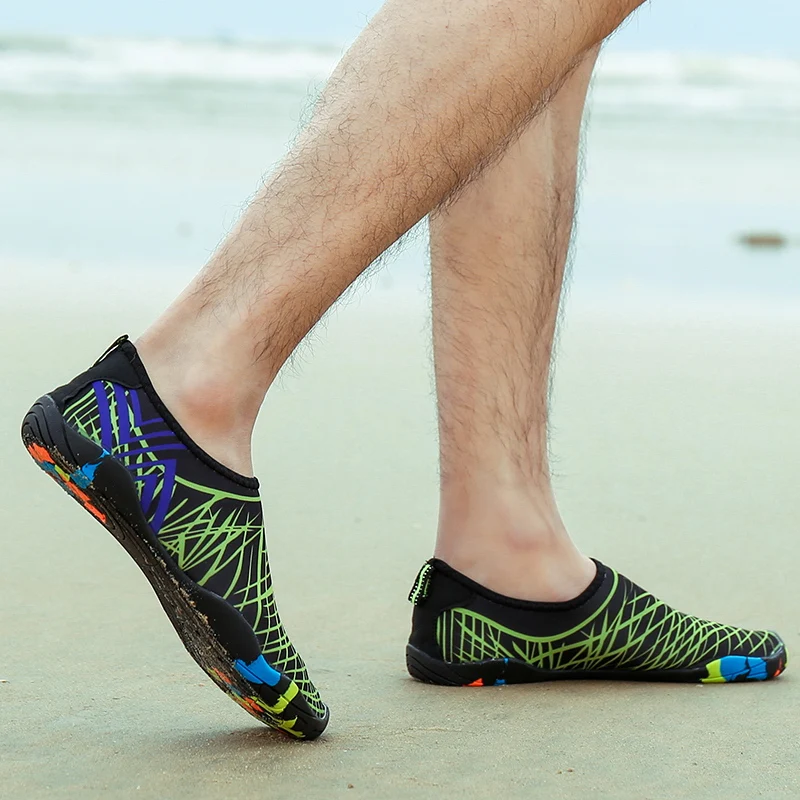 Quick-Drying Summer Water Shoes Unisex Seaside Beach Sock Barefoot Sneakers Men Swimming Upstream Sports Diving Aqua Shoes Women image 5