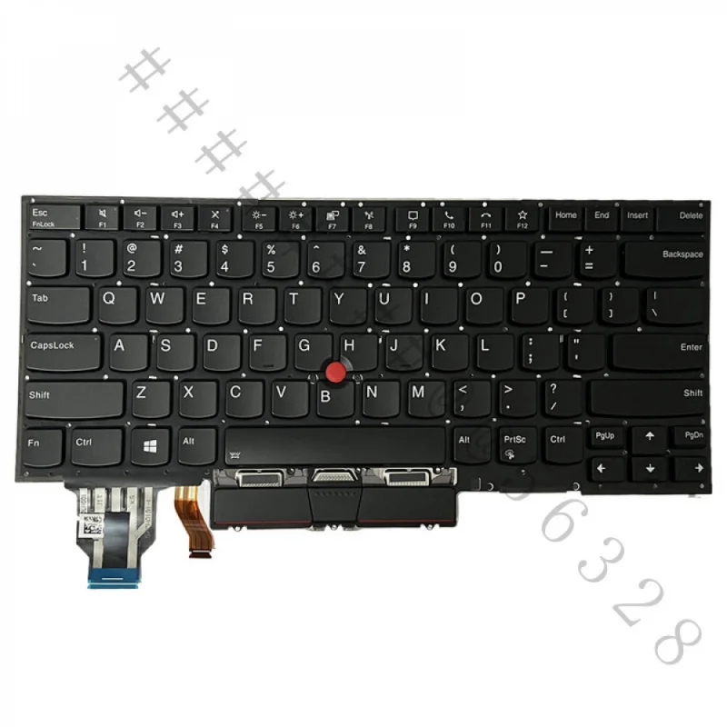 SAA+New Black US Backlit Keyboard with Touchpad For Lenovo ThinkPad X1 Yoga 5th Gen