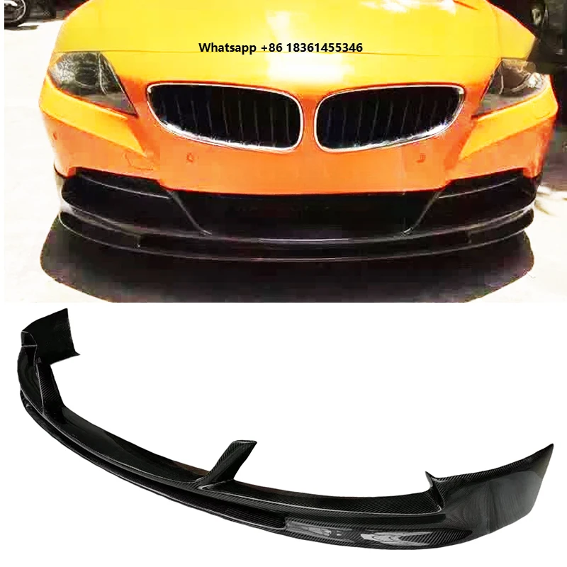 

High Quality Carbon Fiber Front Bumper Lip Chin Body Kit Z4 E89