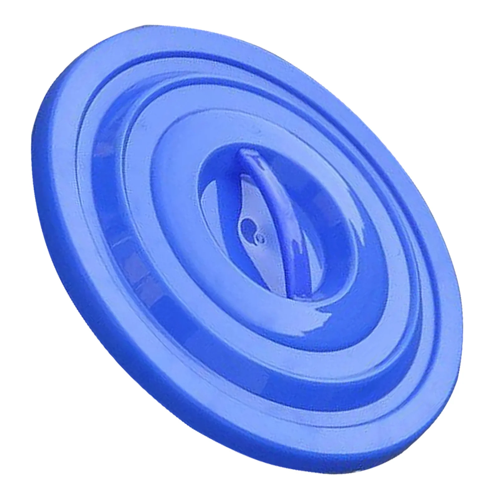 

Large Plastic Waste Bin Lid Replacement Heavy Duty Weather Resistant Smooth Edge for Trash Can Protector Residential Hotel