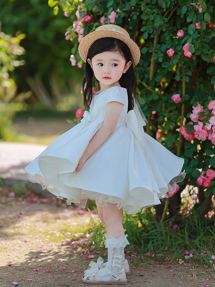 Robe de Princesse pour Fille, Tenue de Mariage, à Fleurs, pour Anniversaire, 2006