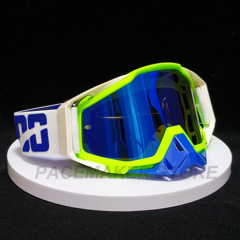 

New Men Motocross Goggles Motorcycle Glasses Enduro Anti-fog Cycling Moto Dirt Bike MX MTB Riding Sunglasses HD Mirrored Lens