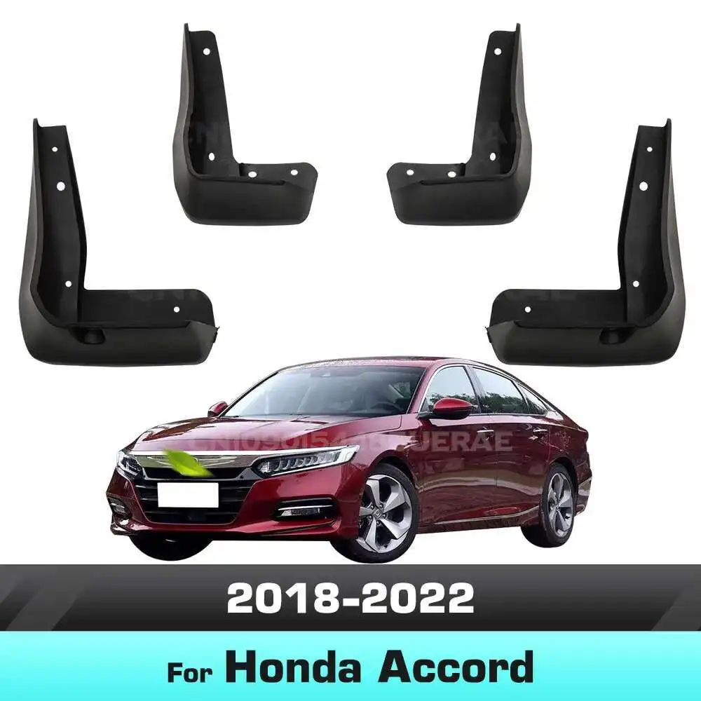 

For Honda Accord 2018 2019 2020 2021 2022 Fender Mudguard Mud Flaps Guard Splash Flap Mudguards Car Accessories