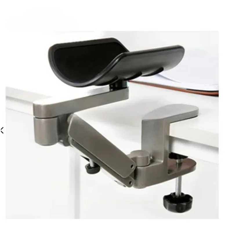 

Luxury aluminum arm support rotating armrest adjustable height arm bracket for desk