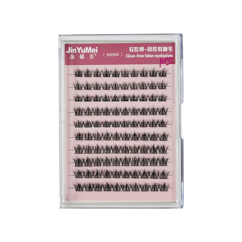 ขนตาปลอมแบบติดเอง 1 ชุด ไม่ต้องใช้กาว ใช้ซ้ำได้ แต่งหน้า DIY ขนตาปลอมแบบคอมิก