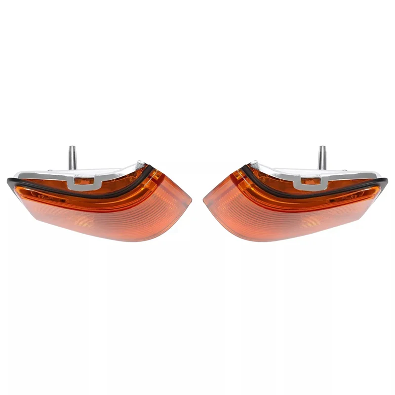 

ABHY-Amber Lens Marker Lights Set For Cutlass Supreme / Calais 442 / GT-350 1987-1988 615343119120, 615343119113