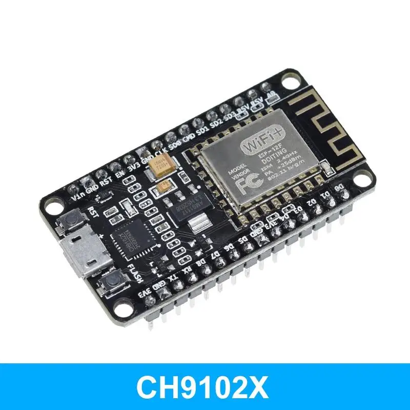 Drahtloses Modul CH340/CP2102 NodeMcu V3 V2 Lua WIFI Internet der Dinge Entwicklungsplatine basierend auf ESP8266 ESP-12E mit PCB-Antenne – Detail 7