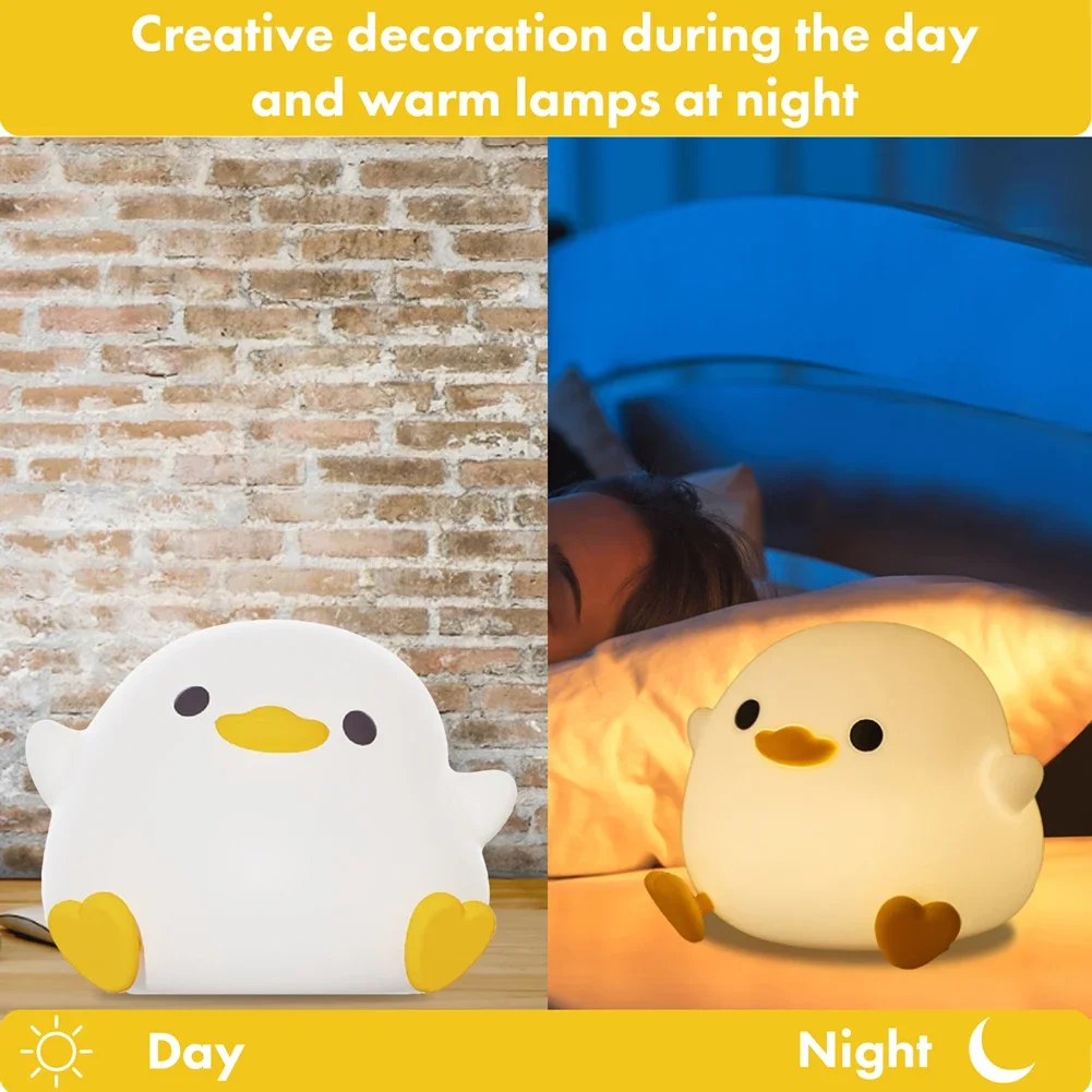 Lámpara de noche decorativa de animales USB, lámparas de pollo de taxidermia de resina de simulación, adornos de escritorio divertidos, regalos de vacaciones, decoración de fiesta