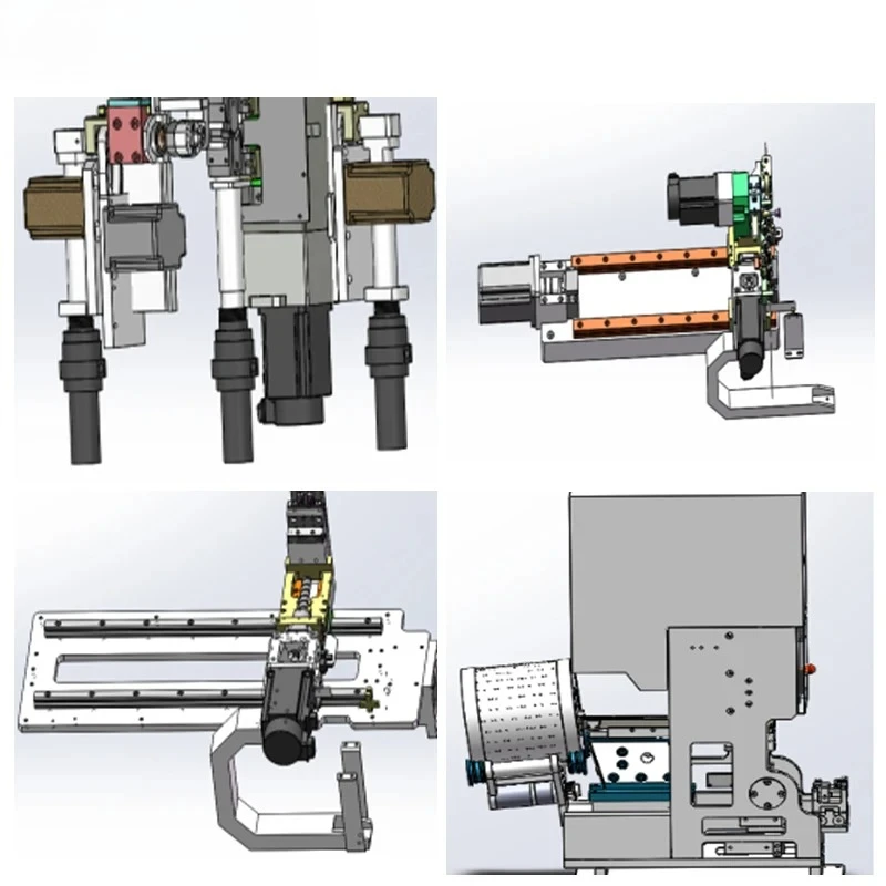 EW-8820 آلة إدخال الأسلاك ذات الرؤوس المزدوجة الأوتوماتيكية ذات الجانب الواحد -EASTONTECH