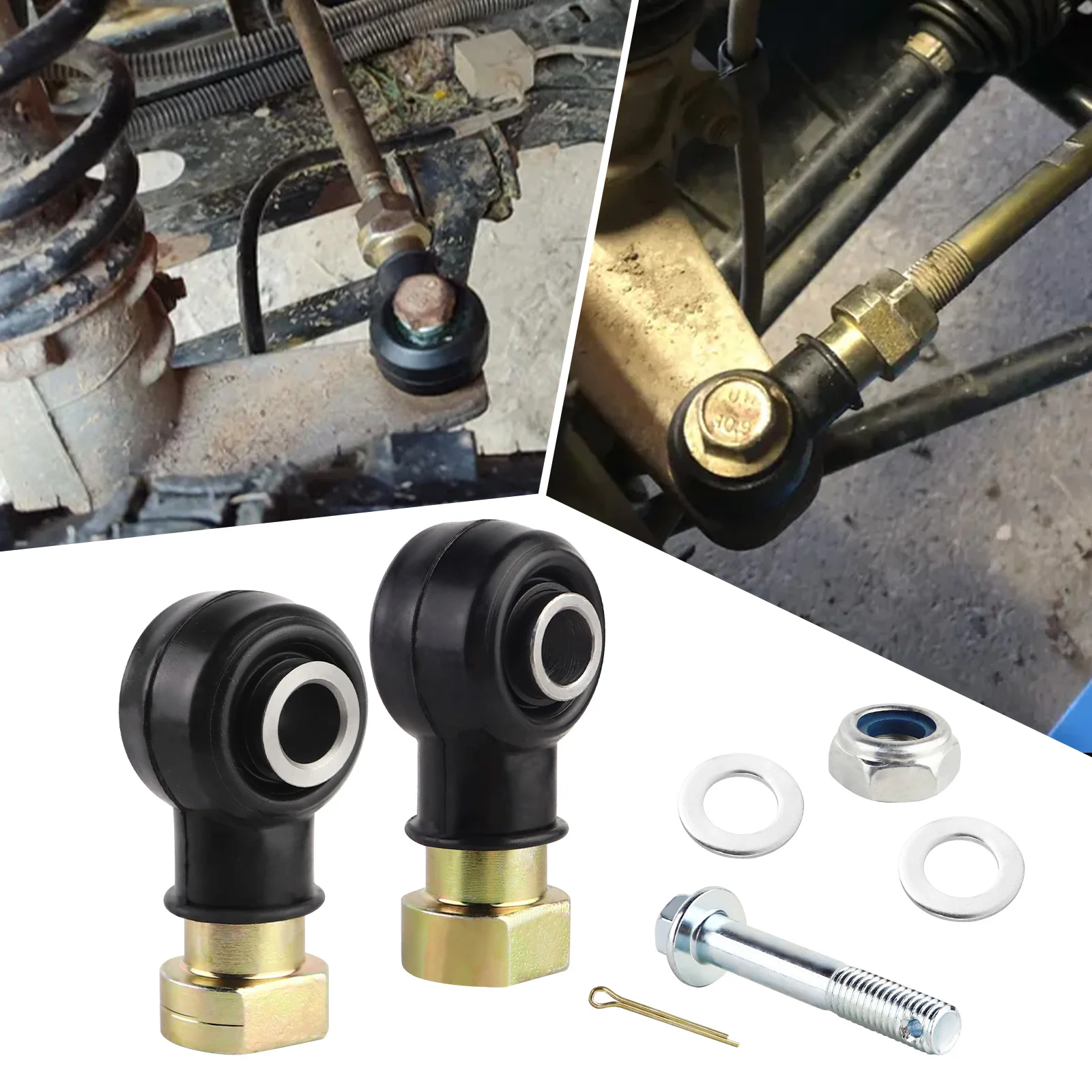 Zestaw końcówek drążka kierowniczego ATV do Polaris Sportsman 570 500 450 400 700 RZR 800 Ranger 570 Magnum 325 330 500 Scrambler 500 Trail Boss 330 — zdjęcie 3