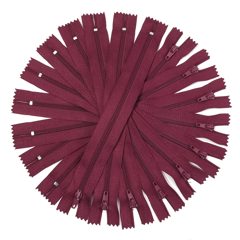 10pcs Nylon Zipper for DIY Handmade Clothes