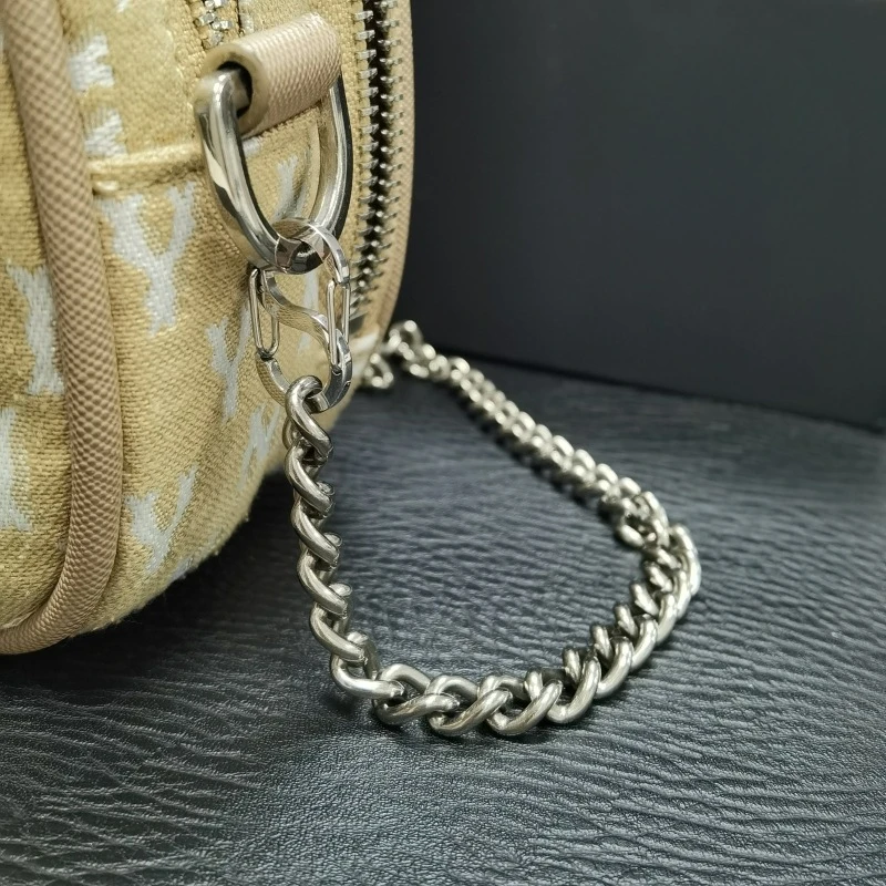 Fashion Pure Titanium Chain 8.7mm Width Anti-Loss Bag Chain Not Rust Hip-Hop Cuban Key Chain Waist Anti-Allergy Pants Chains