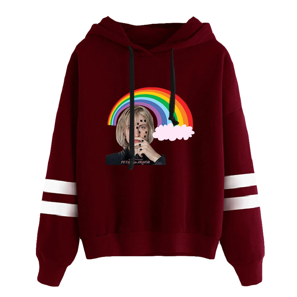 Hayley Williams Hoodie Unisex Taschen lose Barren Ärmel Sweatshirts Männer Frauen Hoodies Casual Style Mode Kleidung