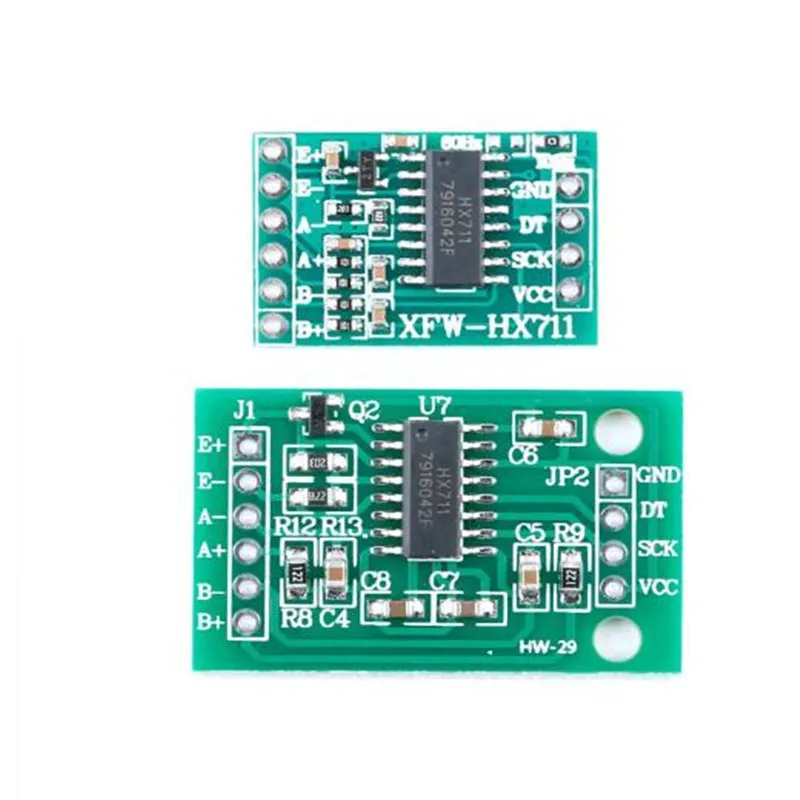 5pcs HX711 Weight Weighing Pressure Sensor Mini Standard Dual-Channel Dedicated 24-bit Precision Module